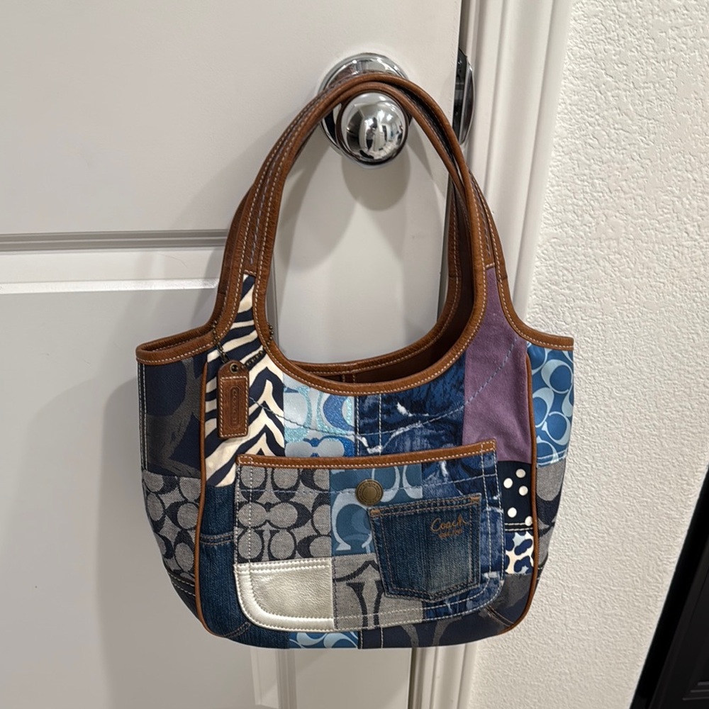 Coach Patchwork Tote Bag - Multicolor